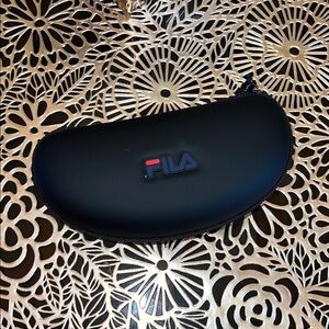 Fila Black and Red Sunglasses Case